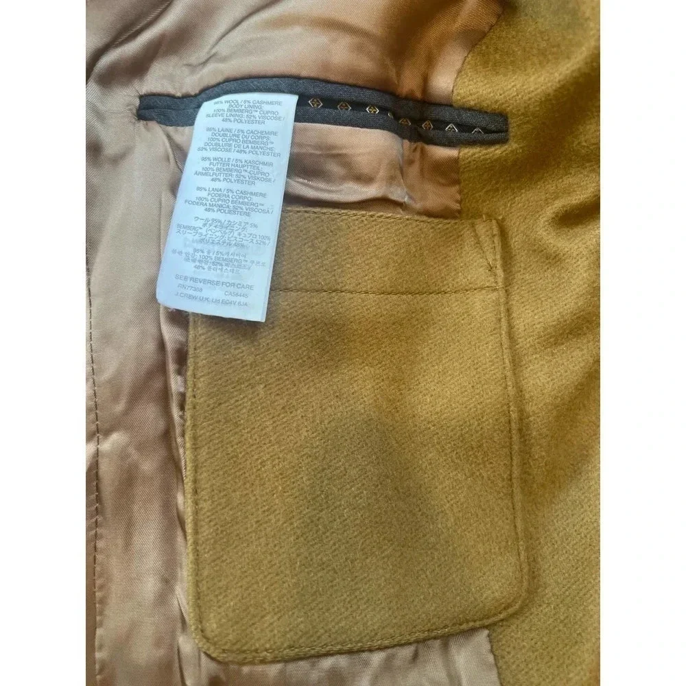 J crew men’s wool coat